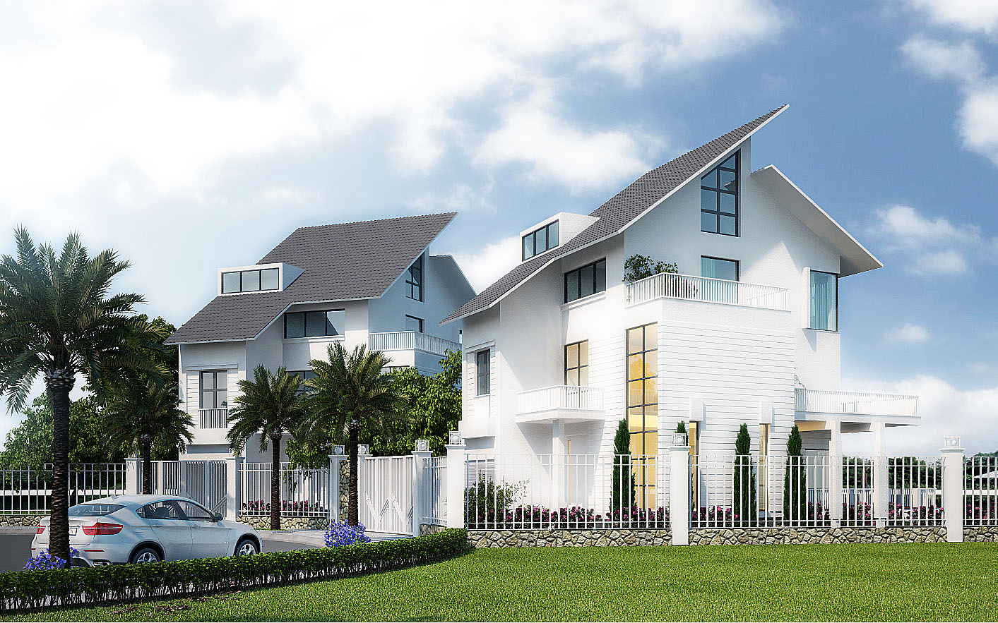 Nhà mẫu biệt thự